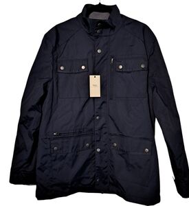 NWT WRK Ethan Coat With Quilted Warmer In Navy Large